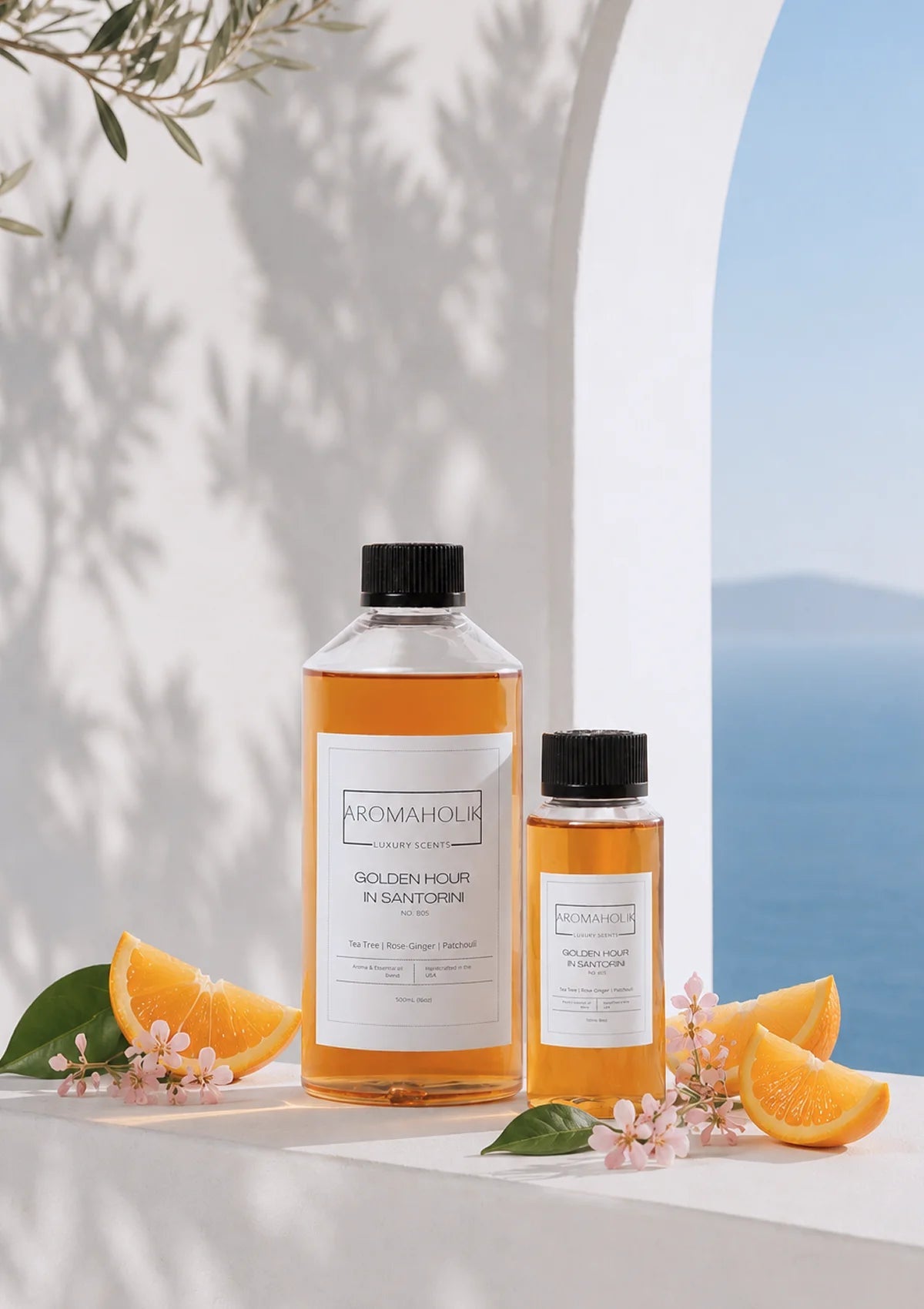 Golden Hour in Santorini - Aromaholik